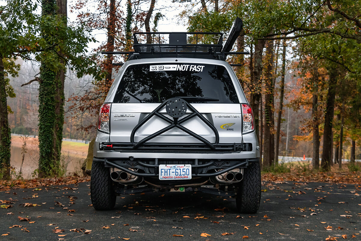 TRF custom tube rear bumper