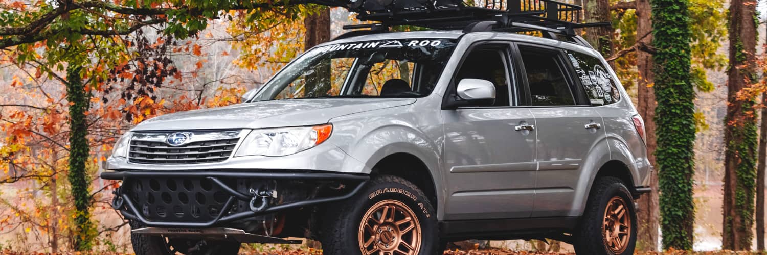 Coolest Lifted Subaru Forester off road builds of all generations