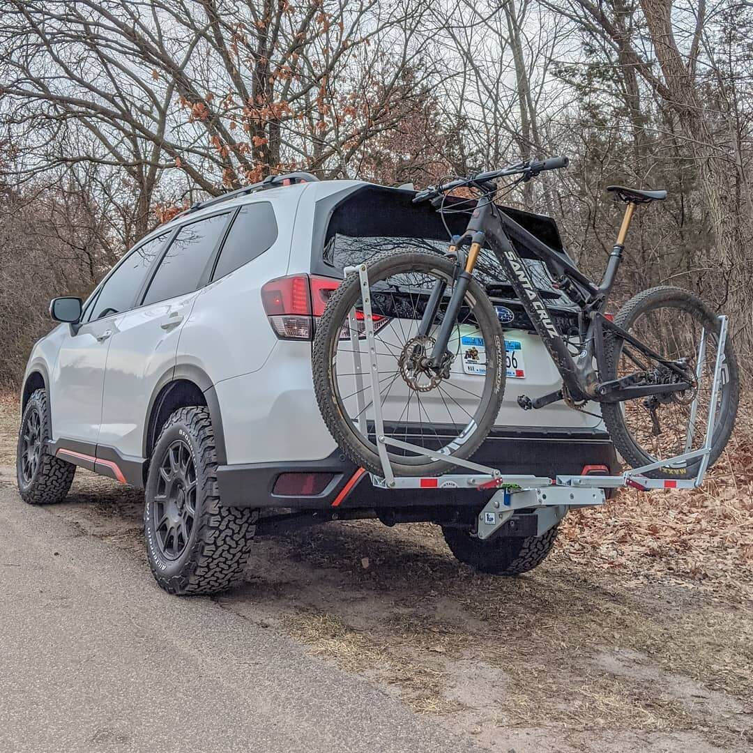 subaru forester SJ restyle 2019 offroad bike rack