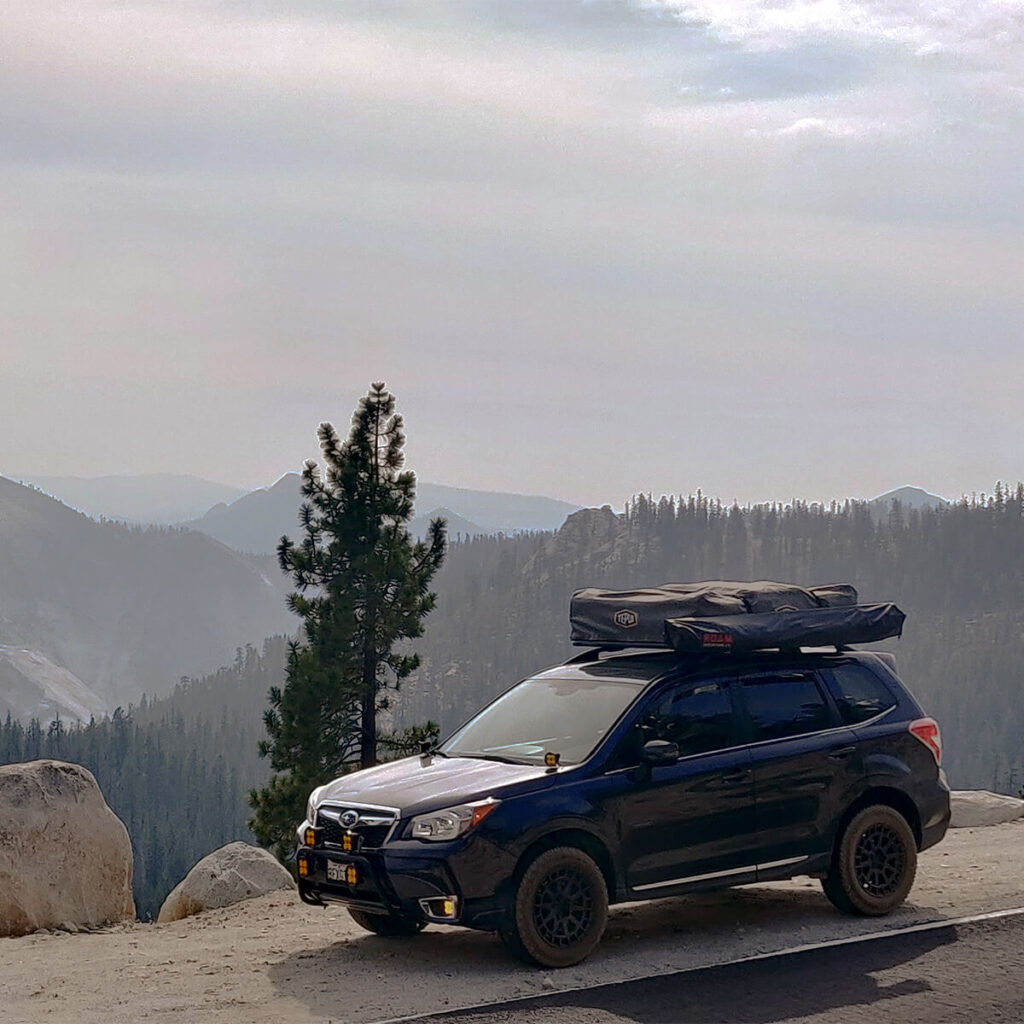 Lifted Subaru Forester XT SJ Overland Off road Project