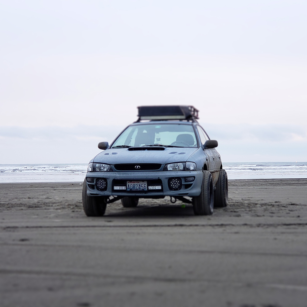 2000 subaru outback lifted