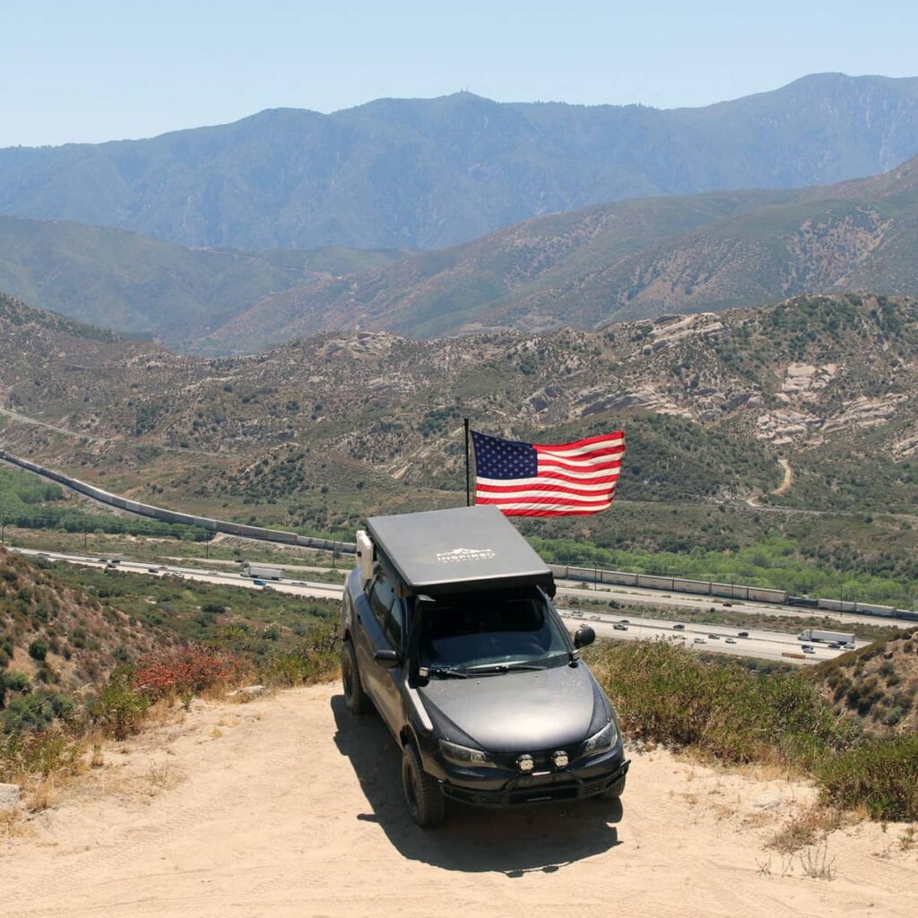 Inspired overland Roof Top Tent