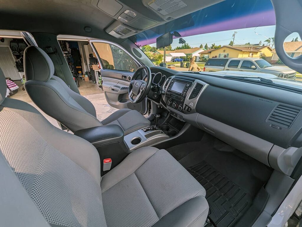 2015 Toyota Tacoma TRD Off road interior