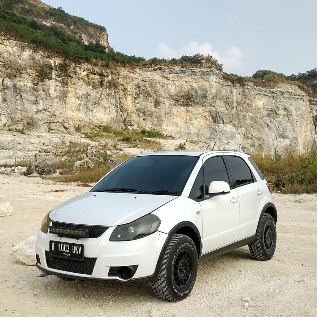 Паук на suzuki sx4