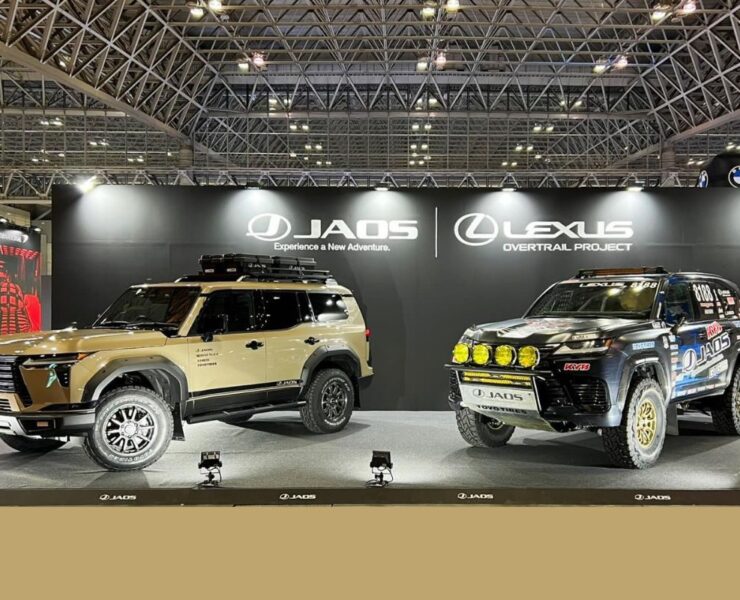 Lexus GX550 and Lexus LX600 off road builds from Tokyo Auto Salon 2024