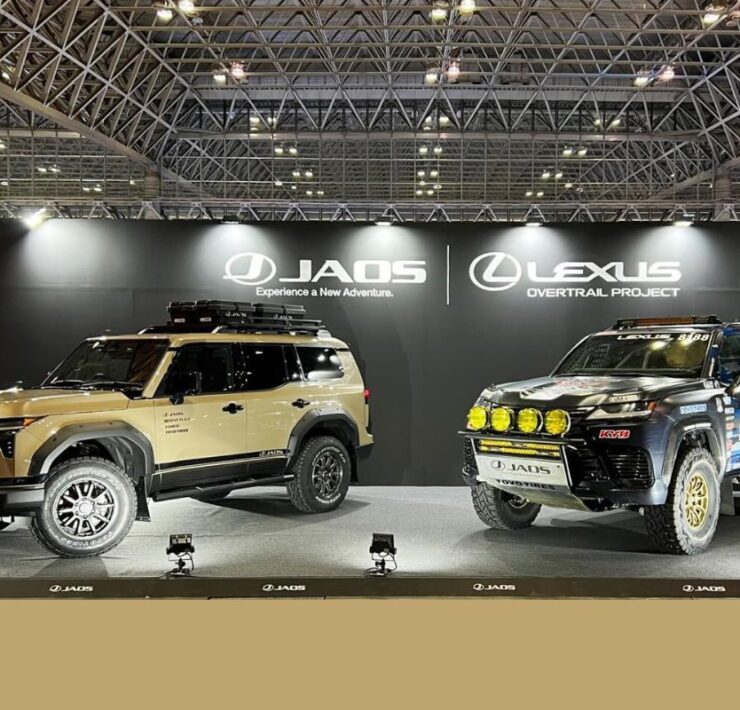 Lexus GX550 and Lexus LX600 off road builds from Tokyo Auto Salon 2024