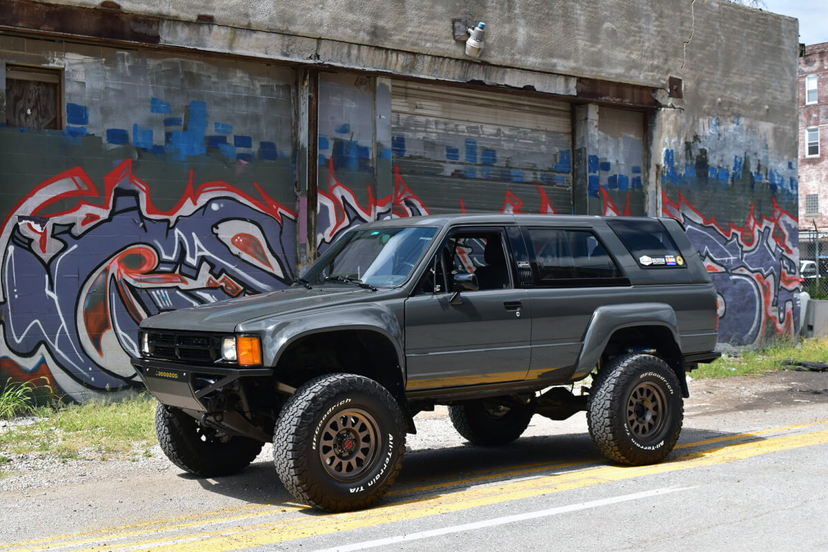 Prerunner bumper on a Toyota 4Runner