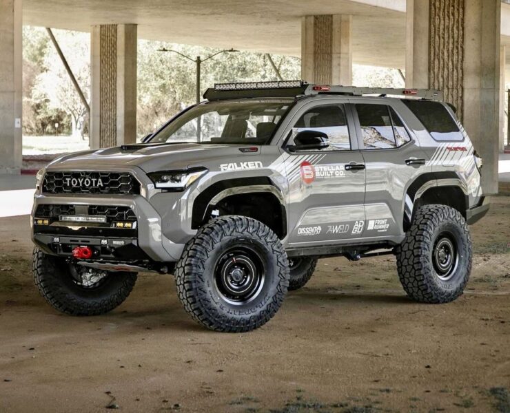 2026 Toyota 4Runner TRD Pro 6th generation fully built by Stellar Built with portal axles