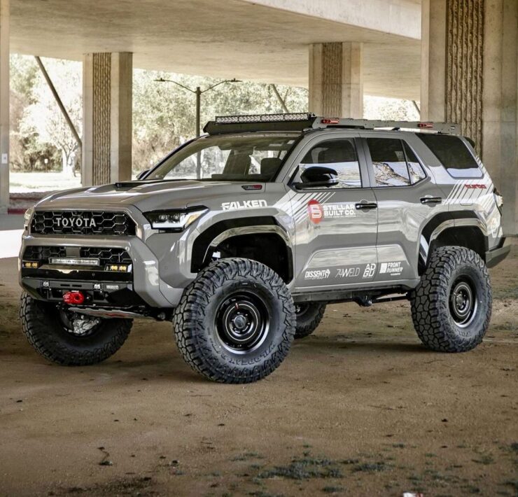 2026 Toyota 4Runner TRD Pro 6th generation fully built by Stellar Built with portal axles