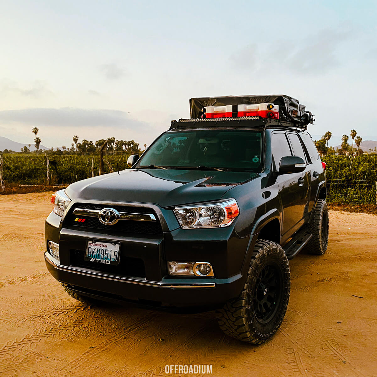 Lifted 4th Gen Toyota 4Runner 2010 With overland style mods and 33s