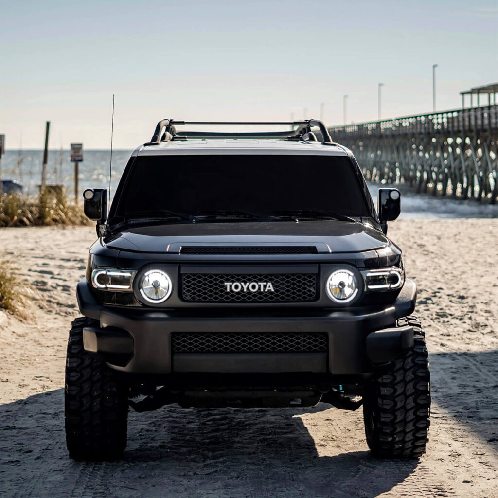 Meet the FJ Reaper - Blacked Out Toyota FJ Cruiser With Mid Travel