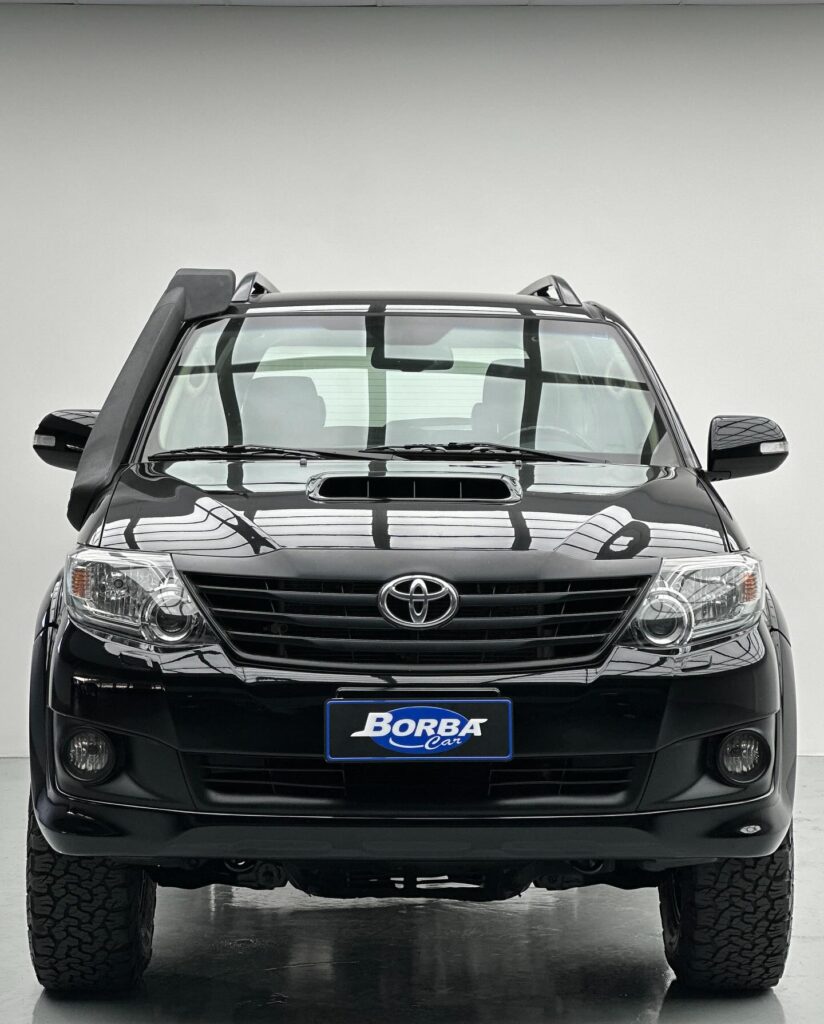 Lifted Toyota Fortuner with off-road modifications