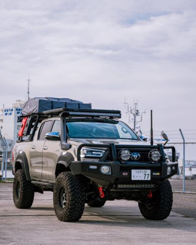 Ultimate Toyota Hilux Overland Build from Japan on 35