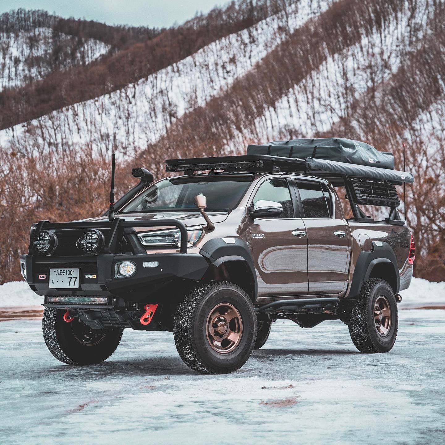 2019 Toyota Hilux 8th Gen overland project with off-road mods