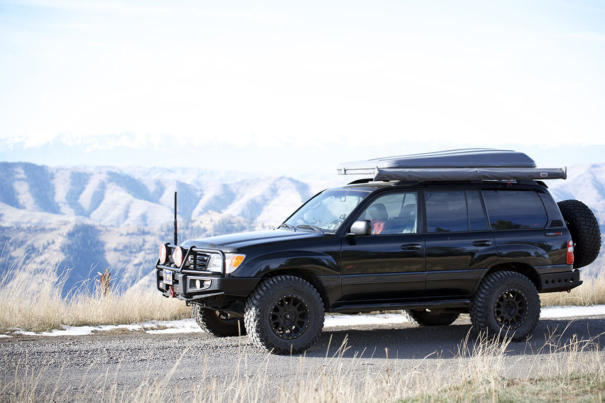 lifted land cruiser 100