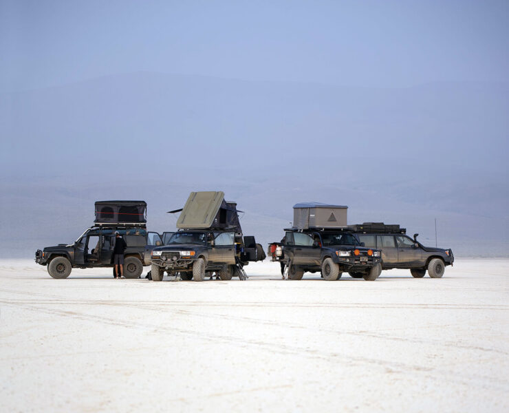 Toyota Land cruiser overland style off-road camping