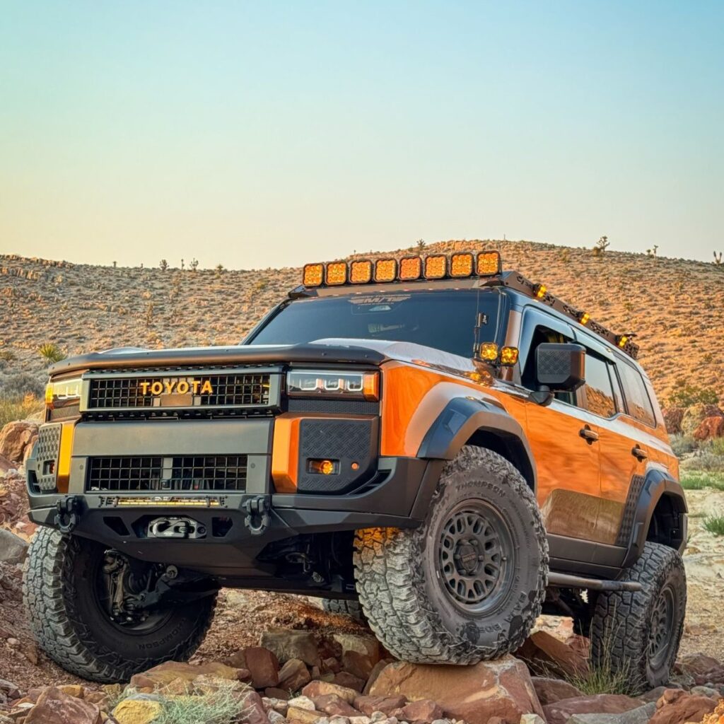 DV8 Offroad full-width front bumper and Open Road 4WD winch