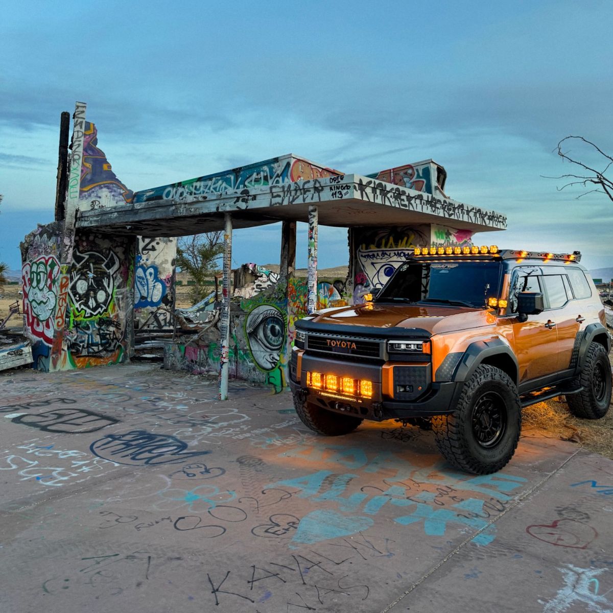 Off road build based on the new Land Cruiser 250