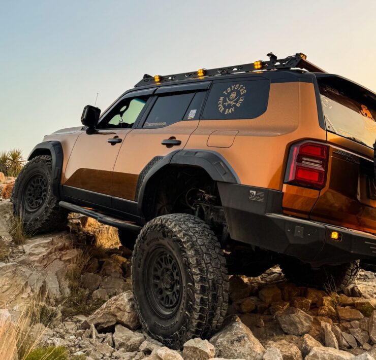 Toyota Land Cruiser 250 Off-road build with 3" Lift & 37" Tires