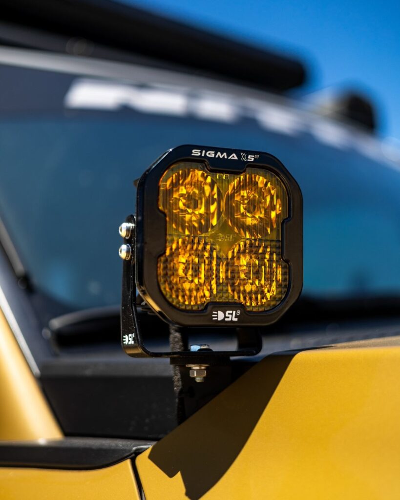 Sigma X5 5L off-road lights