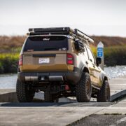 Toyota Land Cruiser 250 with a 4" lift and 37" tires