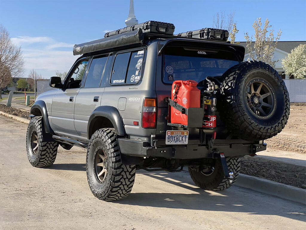 Triple Locked 1995 Toyota Land Cruiser 80 Overland Build Pre-Runner