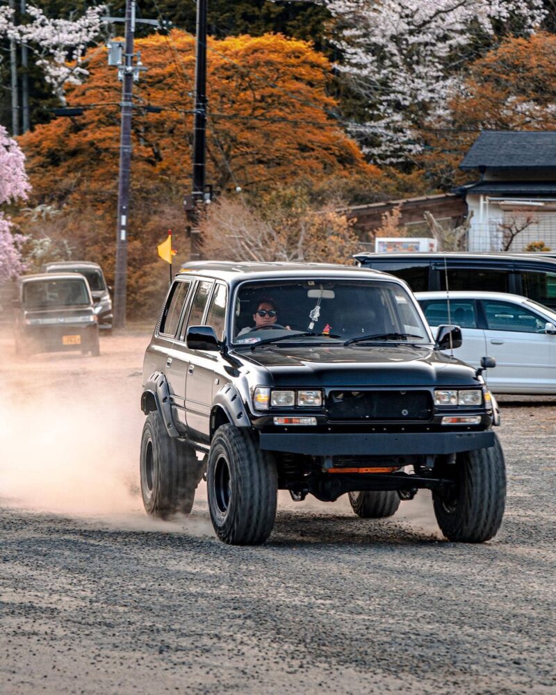 Old School JDM Toyota Land Cruiser 80 from Japan on 35s & 2" Lift