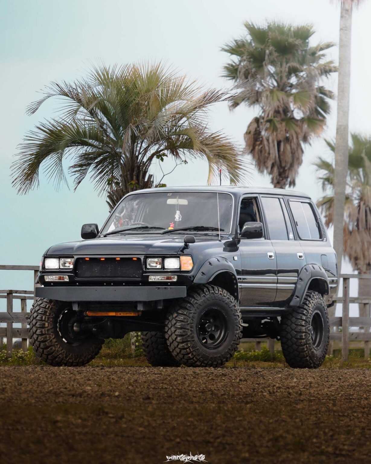 Old School JDM Toyota Land Cruiser 80 from Japan on 35s & 2" Lift