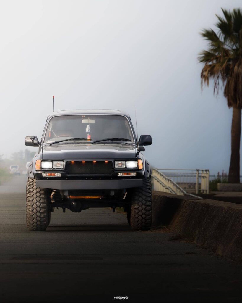 Old School JDM Toyota Land Cruiser 80 from Japan on 35s & 2" Lift