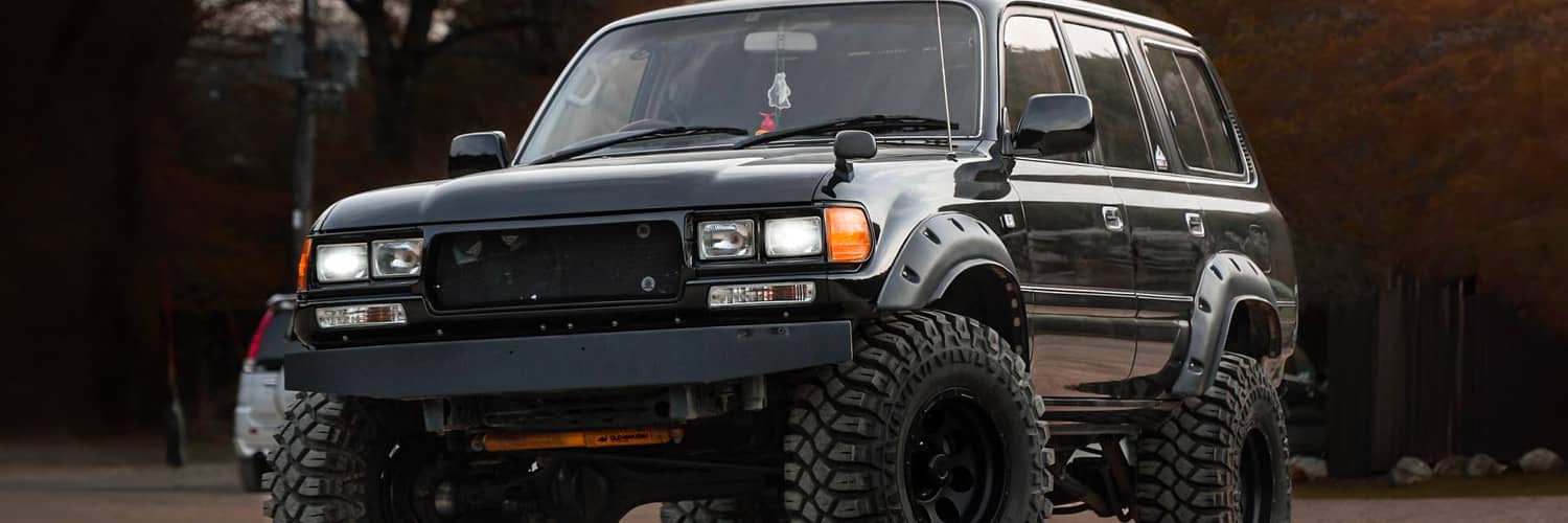 Lifted Toyota Land Cruiser off road builds all generations