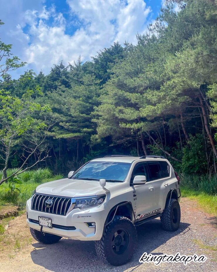 Lifted Toyota Land Cruiser Prado 150 Off Road Build With a Rear Locker