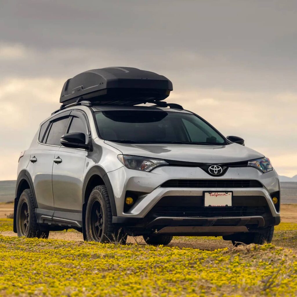 4th Generation Toyota Rav4 Adventure package with a factory lift and wide fender flares