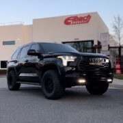 New Toyota Sequoia blacked out on Off-road wheels
