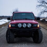 1st Gen Toyota Tacoma 3” bilstein lift with toytec coils and a rear AAL