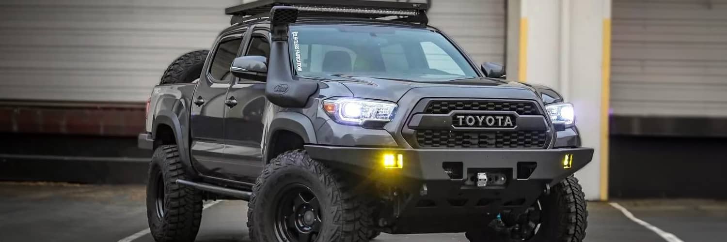 Lifted Toyota Tacoma off road builds of all generations and syles