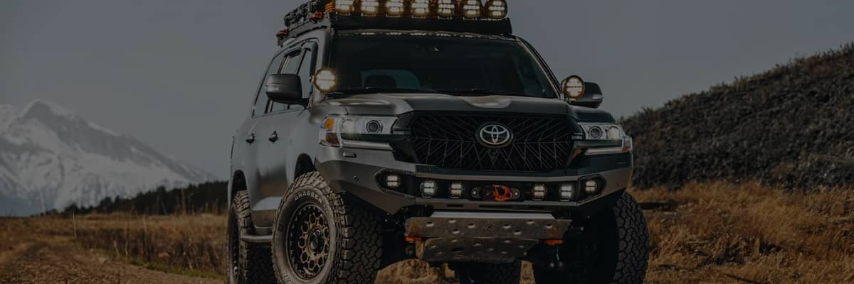 Toyota off road and overland vehicle builds