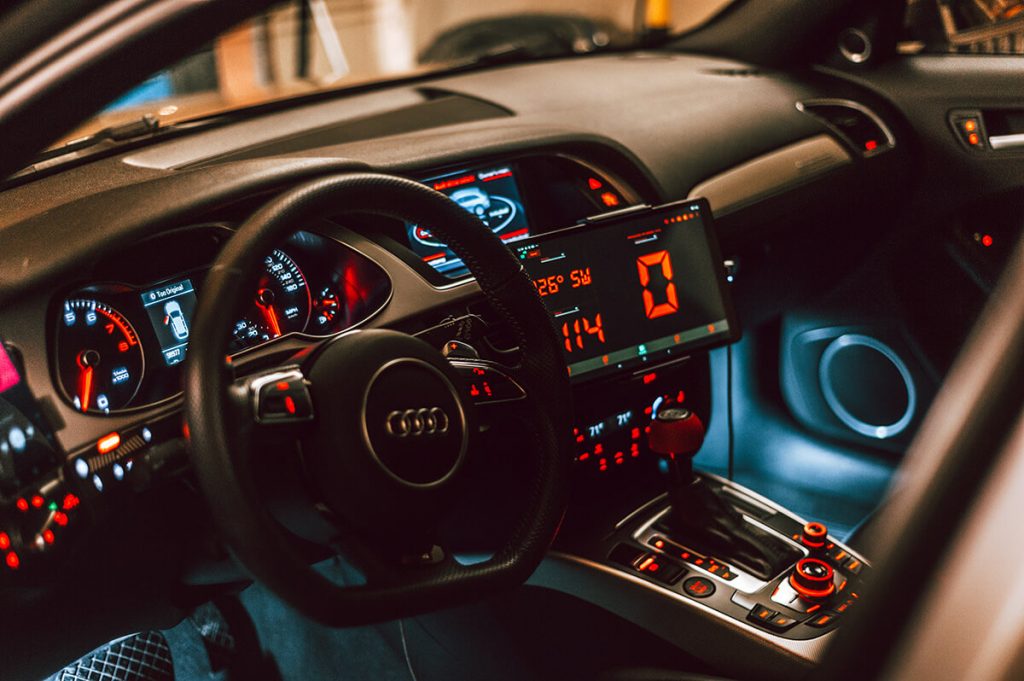 Audi Allroad interior modifications