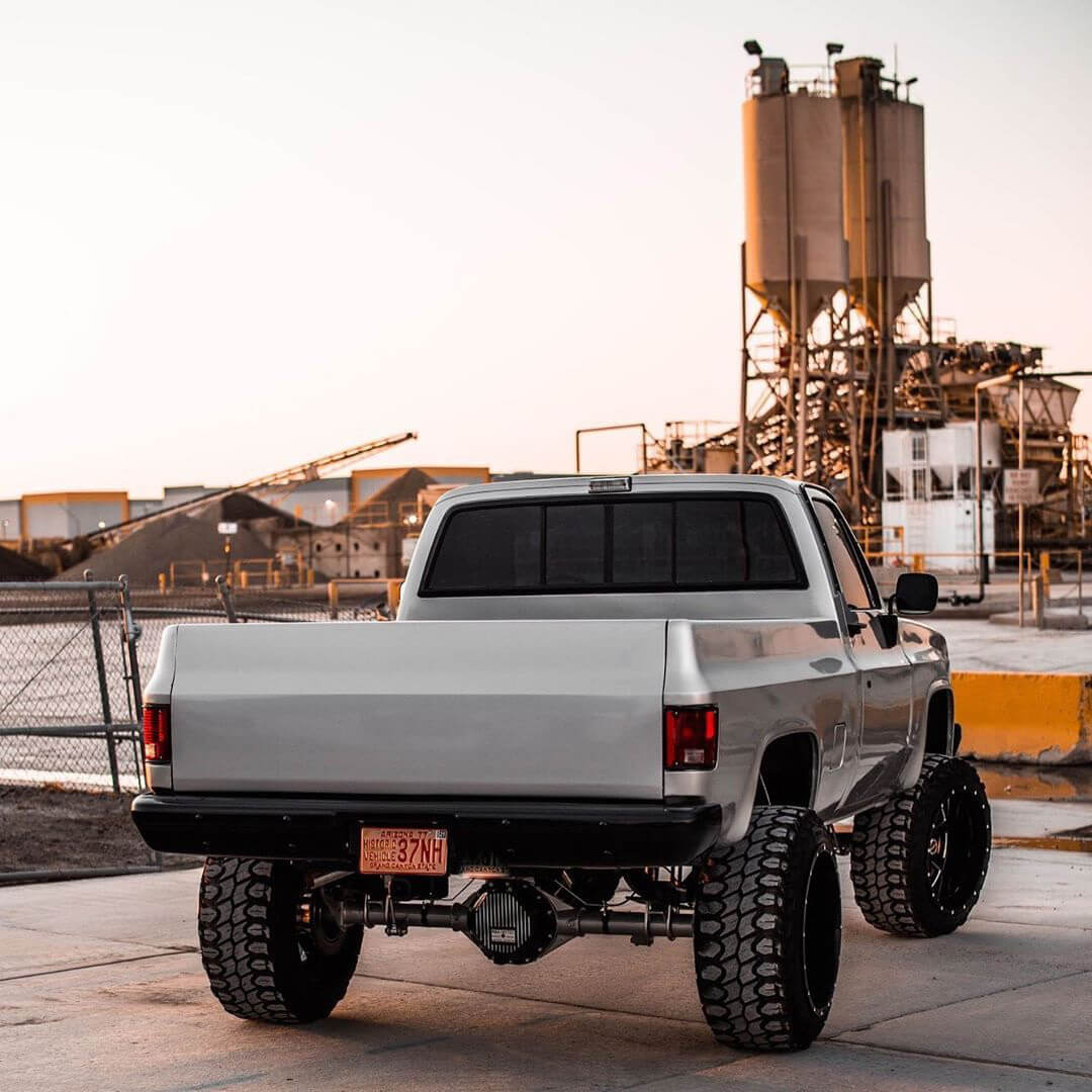 restored squarebody chevy truck