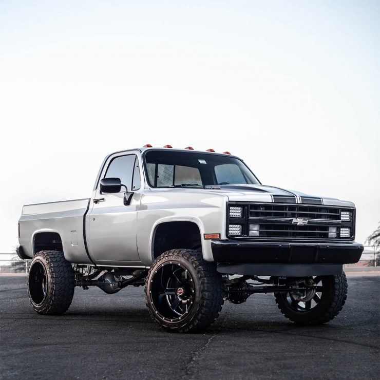 Lifted 1987 Chevy K10 / Silverado V10 - a Diamond in the Rough ...