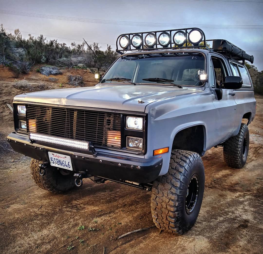 Lifted Squarebody Chevy K5 Blazer