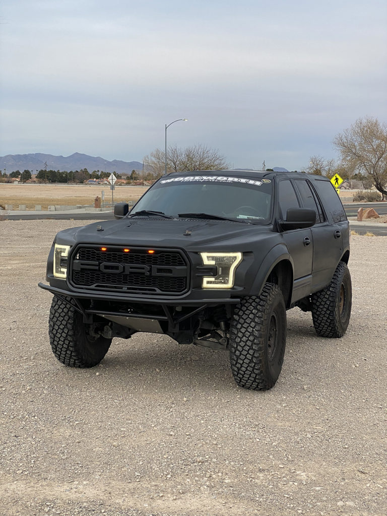 Ford Expedition With a Gen 2 Raptor Front-end