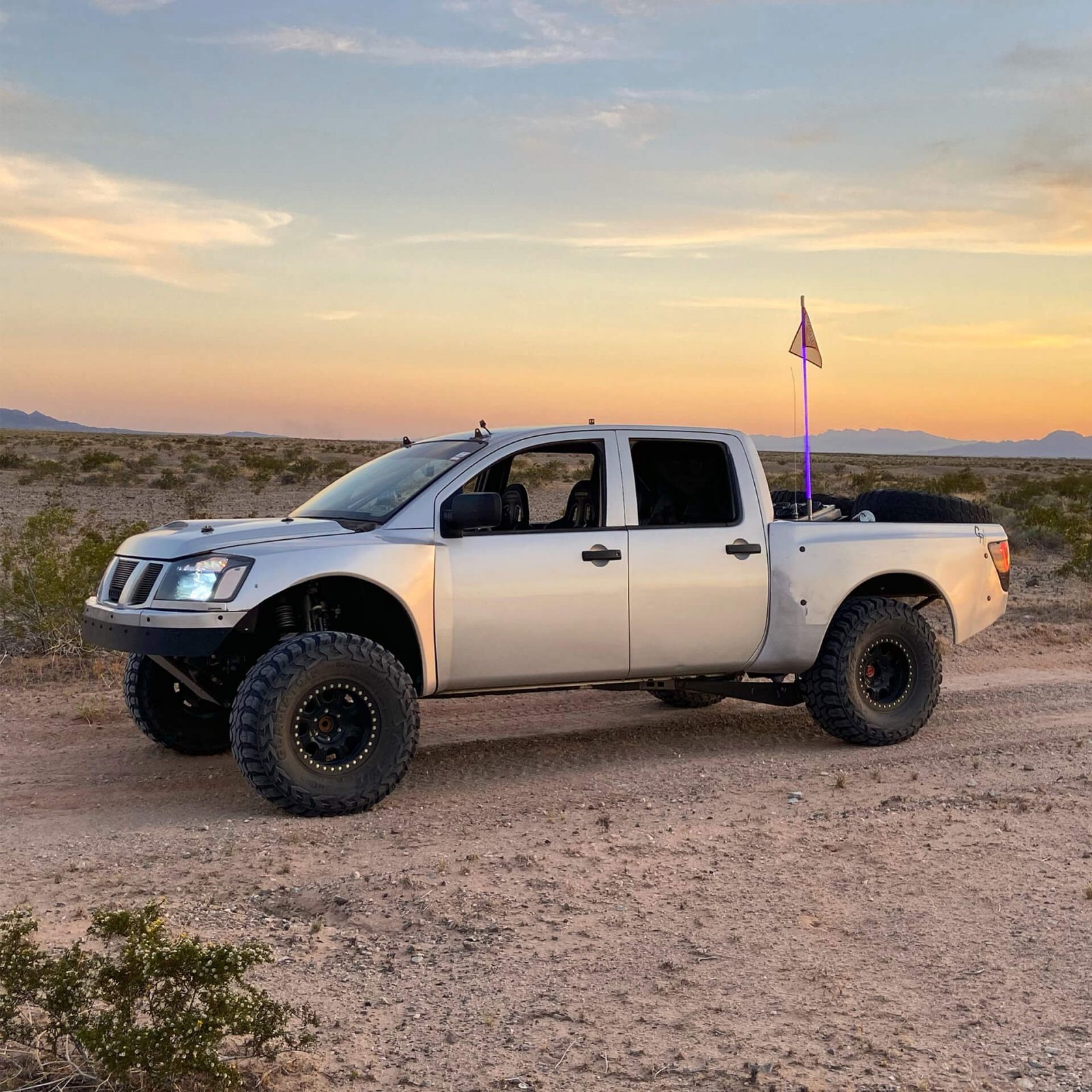 2005 Nissan Titan Prerunner with LS swap – Built for Fun Times in the Dunes