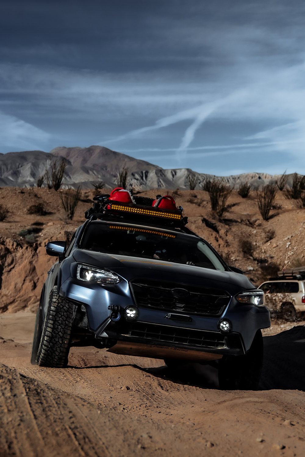 Lifted subaru crosstrek with overland mods