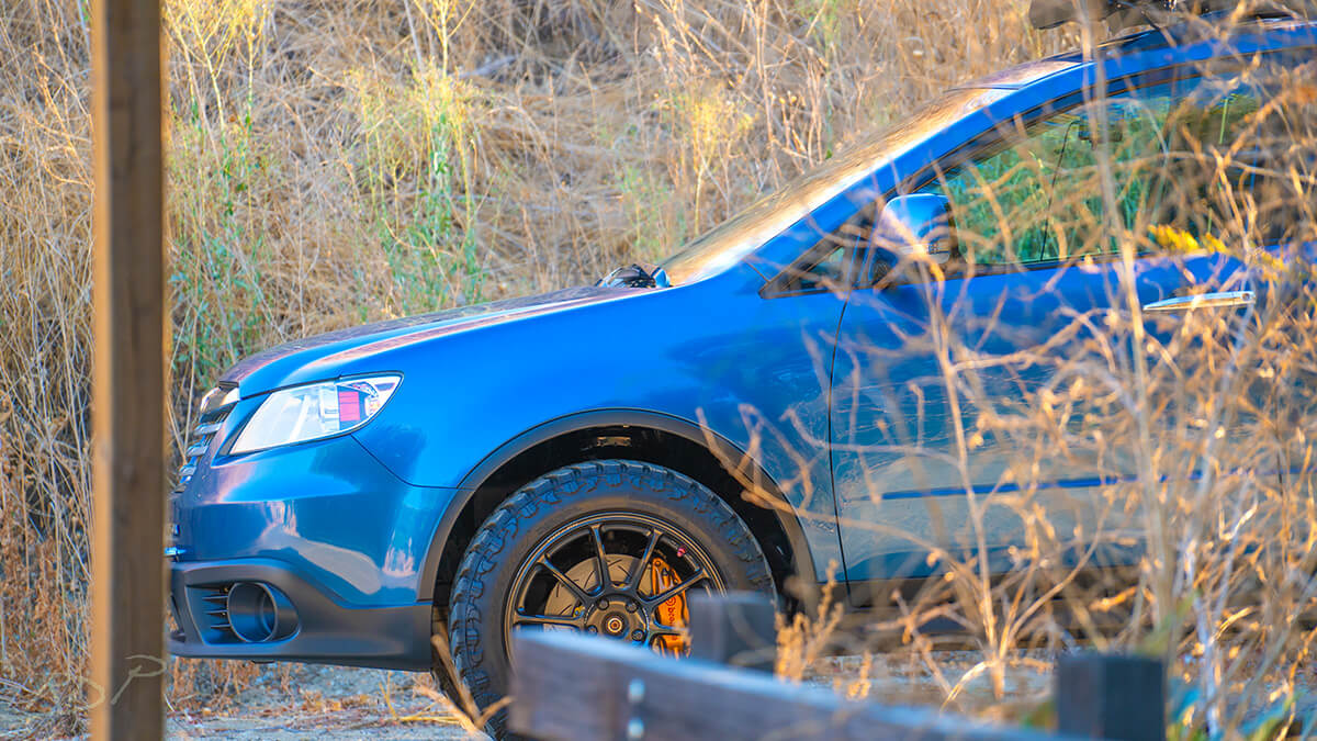 Subaru tribeca big tires brembo brakes