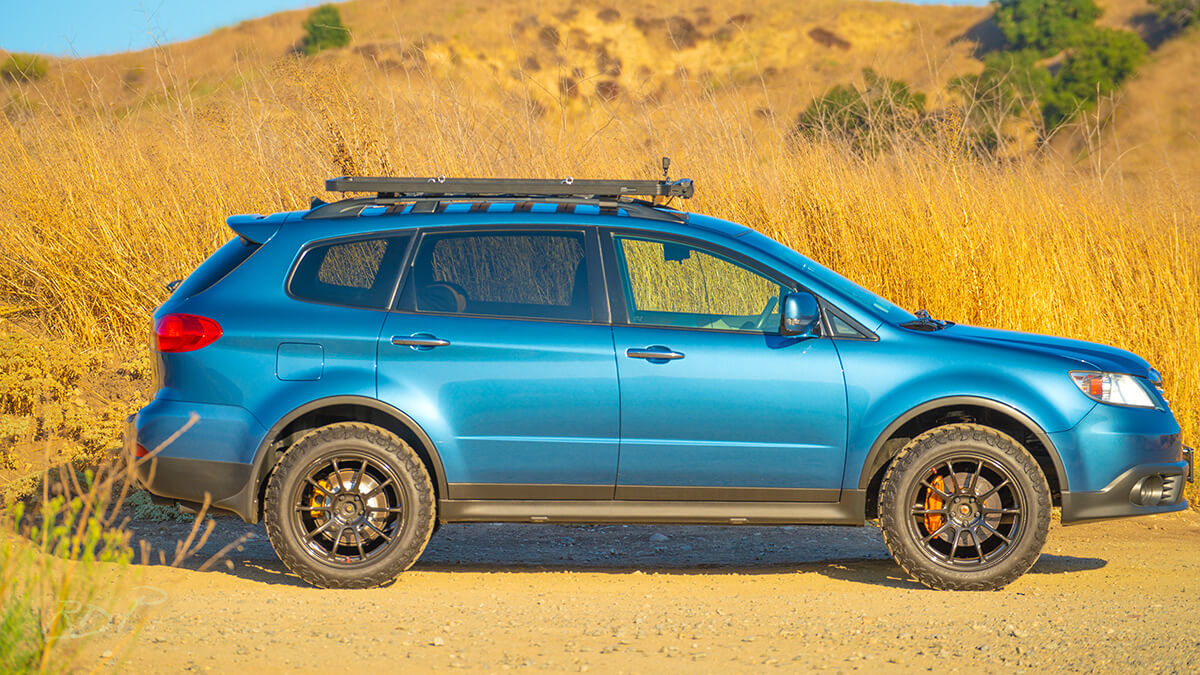 Subaru tribeca overland off-road build