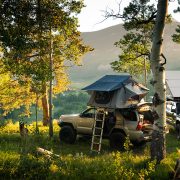 2004 4Runner Tepui Roof top tent and solar panels