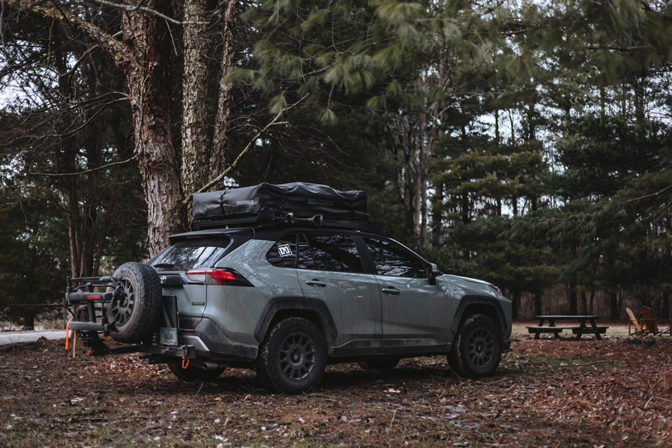 Lifted Rav4 Built To Go Off Roading Overland Inspired Project