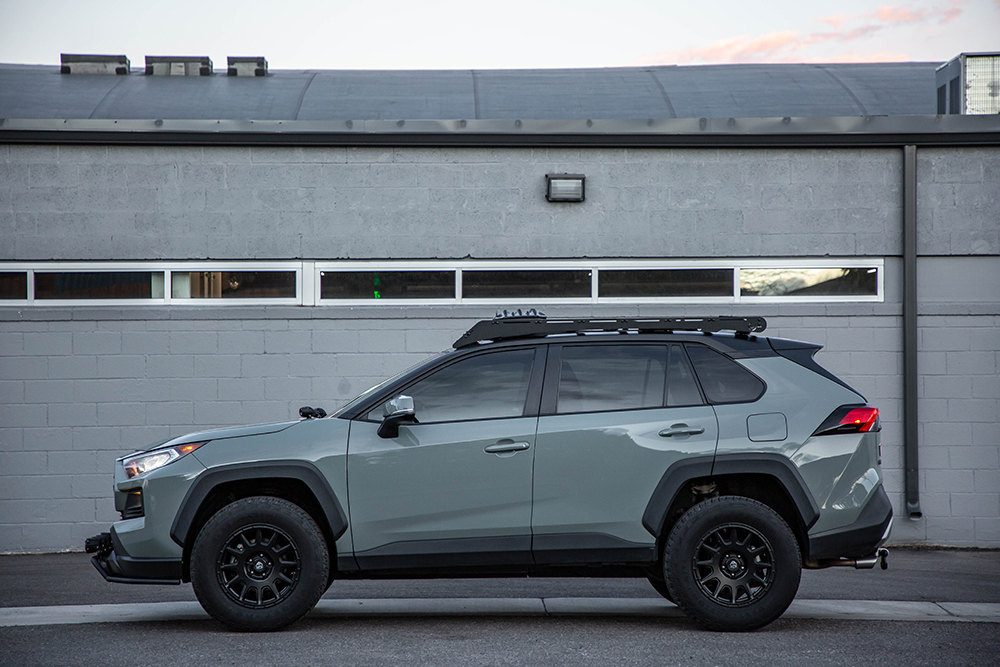 Toyota Rav4 with 2" inch lift kit front & rear from LP Aventure