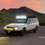 Lifted Volvo V70R offroad wagon build