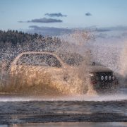 Volvo XC90 water fording river crossing